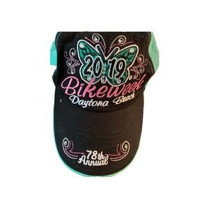 78th ANNUAL BIKEWEEK DAYTONA BEACH 2019 Unisex Embroidered Hook & Loop Cap Hat